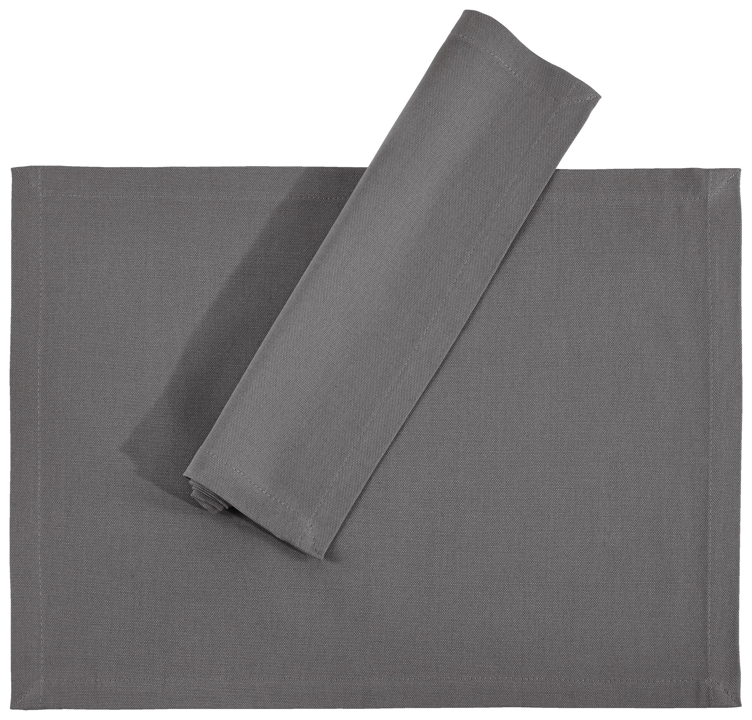 Suport De Farfurie 33/45 cm textil   - gri, Basics, textil (33/45cm) - Novel