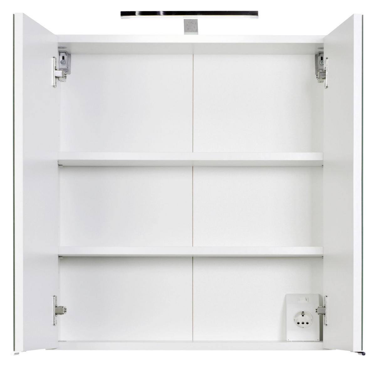 BADEZIMMER  in 60 cm  - Weiss/Sonoma Eiche, Modern, Holzwerkstoff/Stein (60cm) - Held