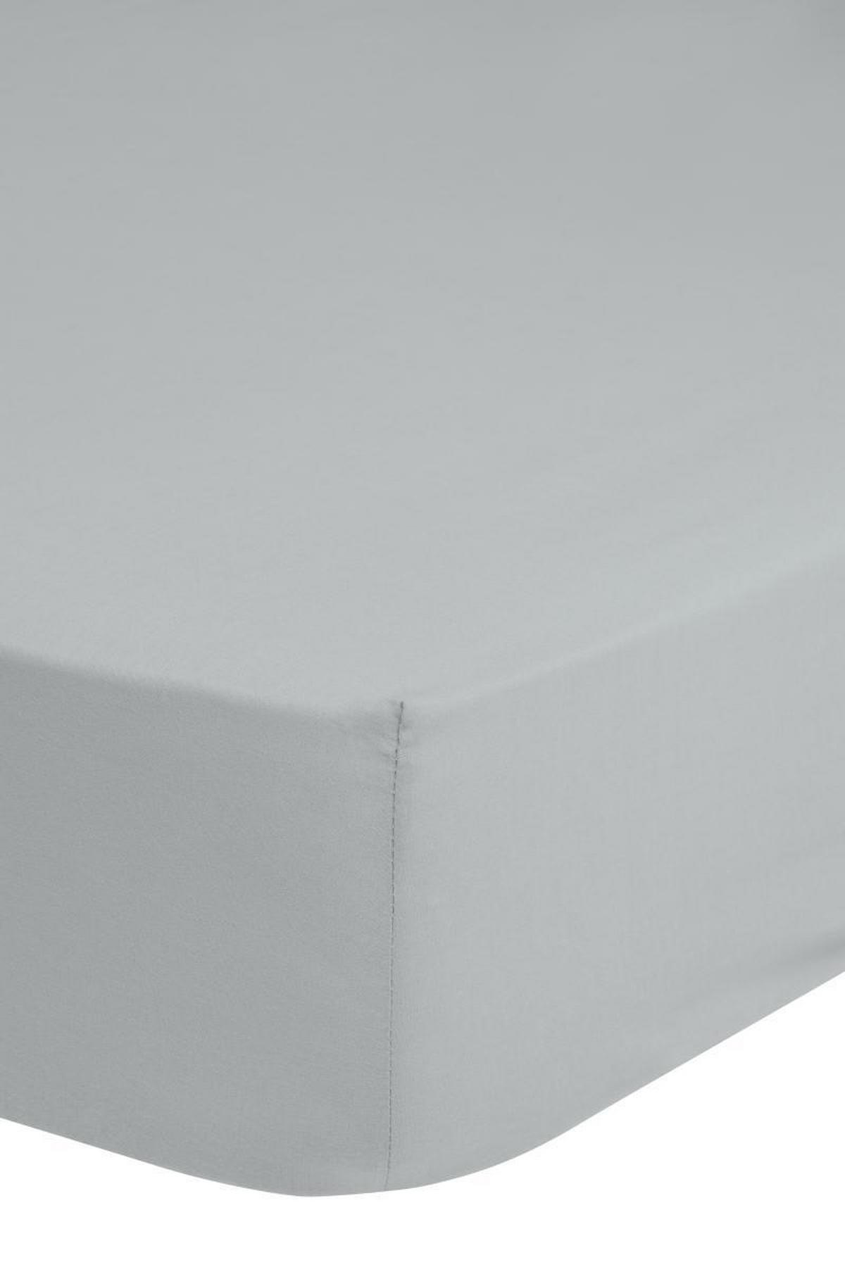 SPANNBETTTUCH Hip Renforcé  - Hellgrau, Basics, Textil (100/200cm) - MID.YOU