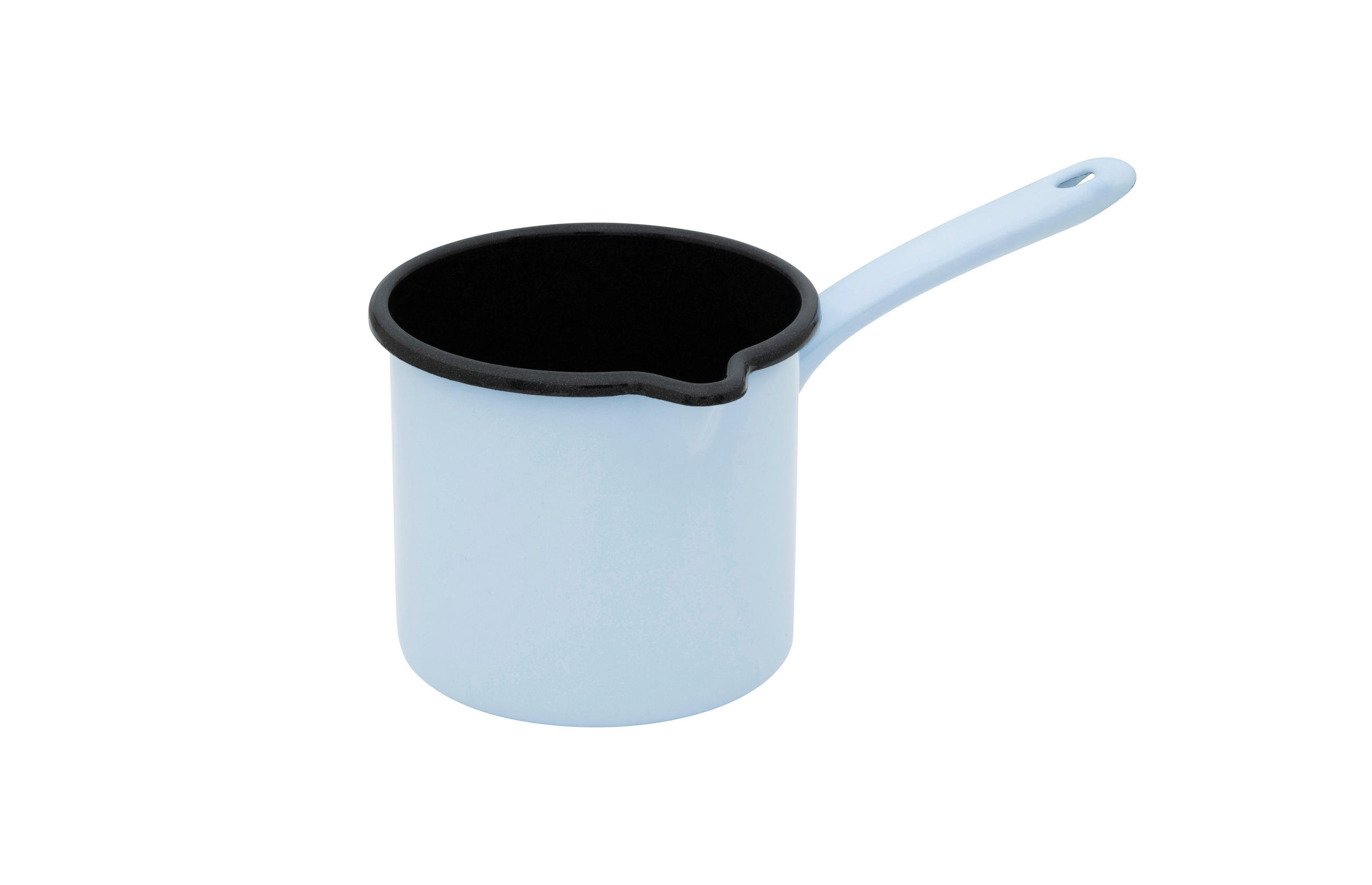 SCHNABELTOPF 1 l  - Blau, Basics, Metall (24,8/15,2/13,7cm) - Riess