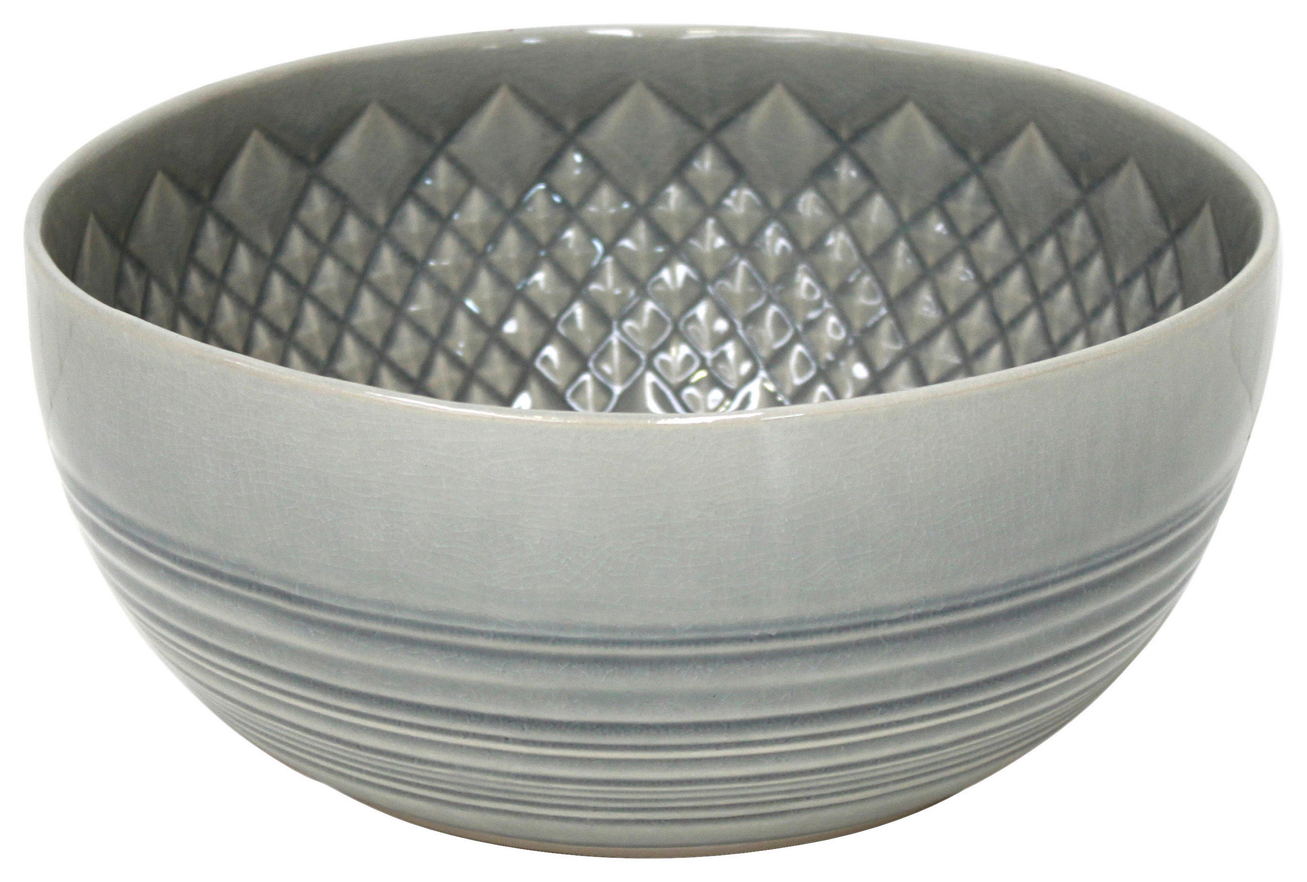 SCHÜSSEL CRISTAL   - Hellgrau, Basics, Keramik (29/12cm) - Costa Nova