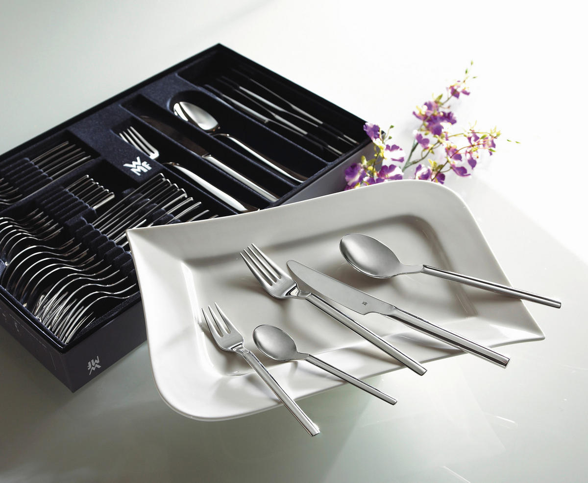 SET PRIBORA ZA JELO 30/1  Philadelphia  - boje oplemenjenog čelika, Design, metal - WMF