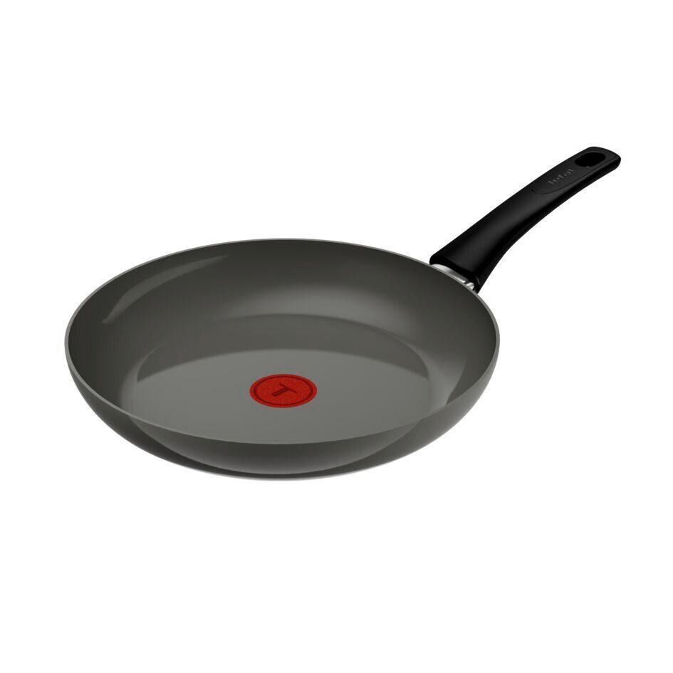 PONEV ZA PEČENJE Renewal 30 cm keramična prevleka  - barve aluminija, Basics, kovina (30cm) - Tefal
