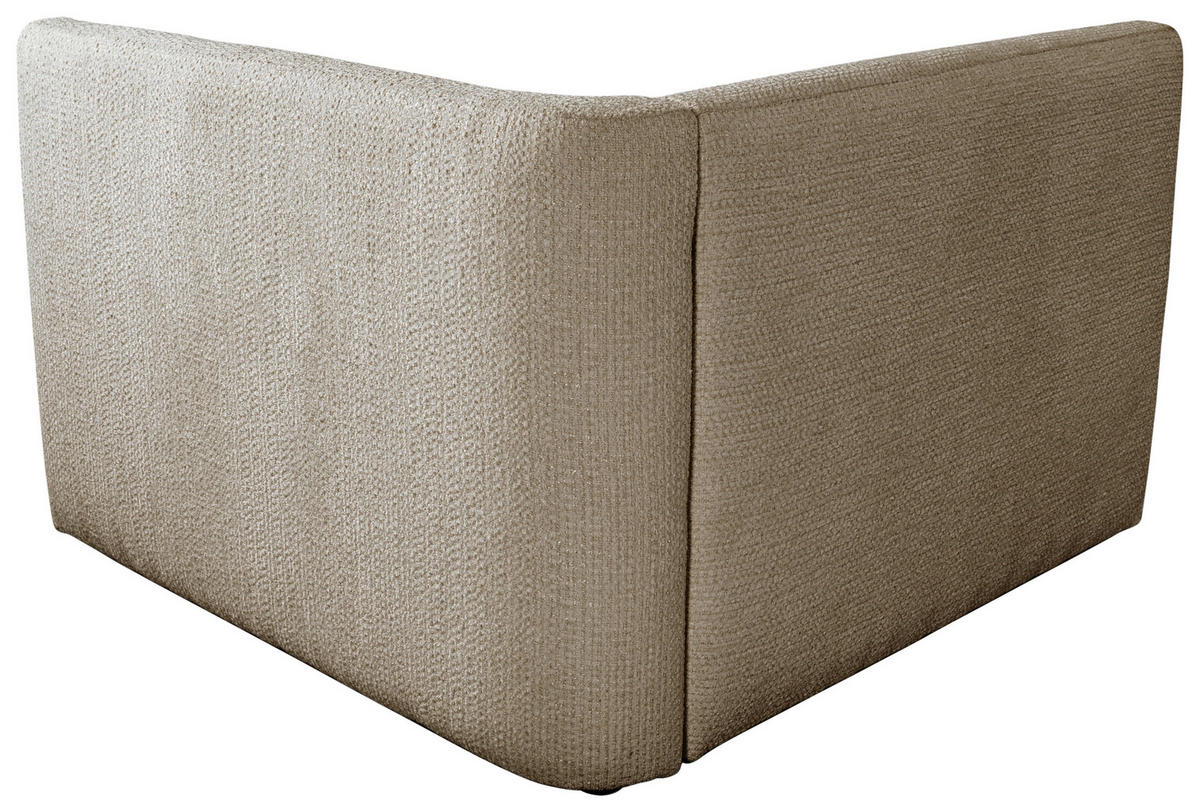 SOFA Struktur Goldbraun  - Goldbraun/Creme, Trend, Kunststoff/Textil (110/75/115cm) - Livetastic