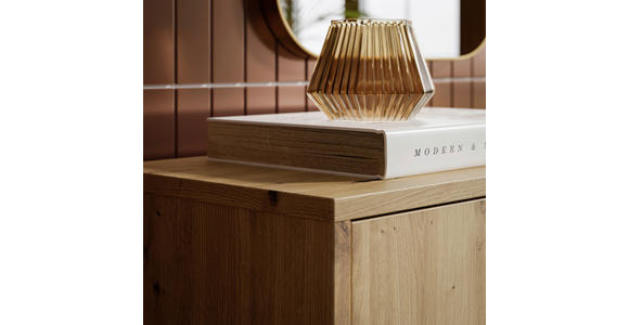 SCHUHSCHRANK 74,5/191,9/34,9 cm  - Eiche Artisan/Grau, Basics, Holzwerkstoff/Kunststoff (74,5/191,9/34,9cm) - Xora