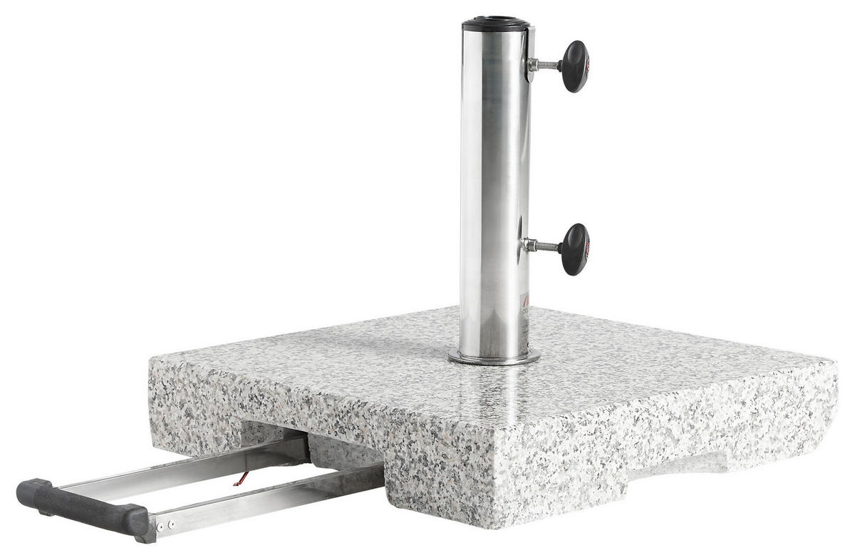 NAPERNYŐ ÁLLVÁNY - szürke, Basics, kő (45/8/45cm) - Doppler