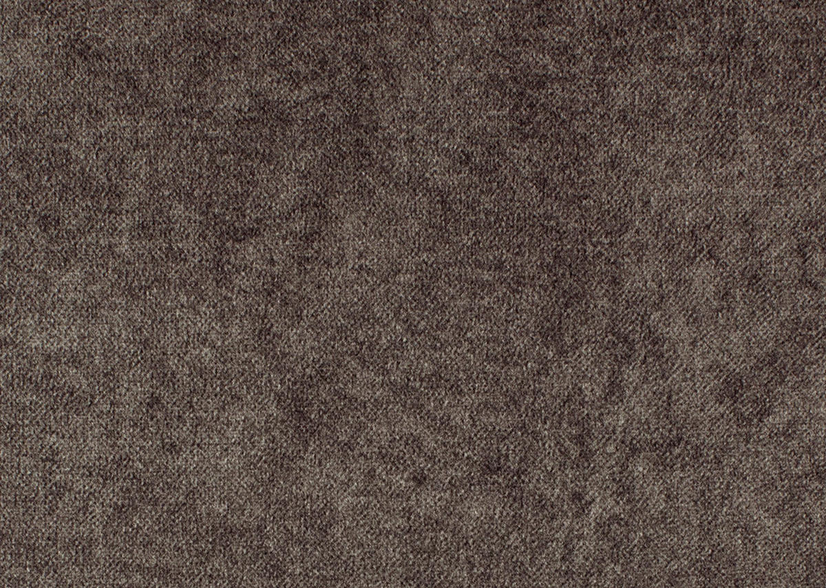 SCHLAFSOFA Velours Graubraun  - Graubraun/Schwarz, Design, Kunststoff/Textil (250/92/105cm) - Carryhome