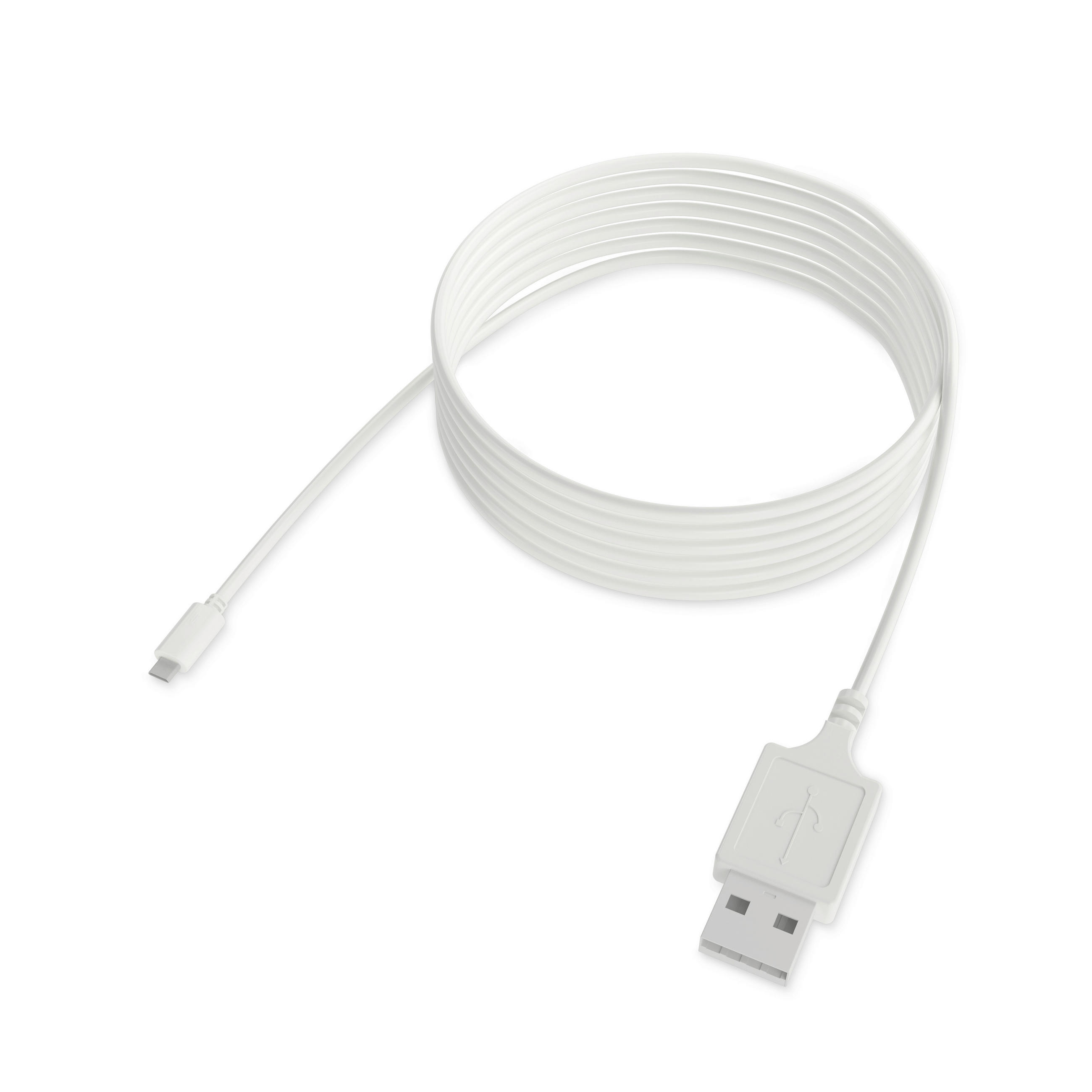 USB KABEL FÜR MOTOR  - Weiß, Basics, Kunststoff (10/21cm)