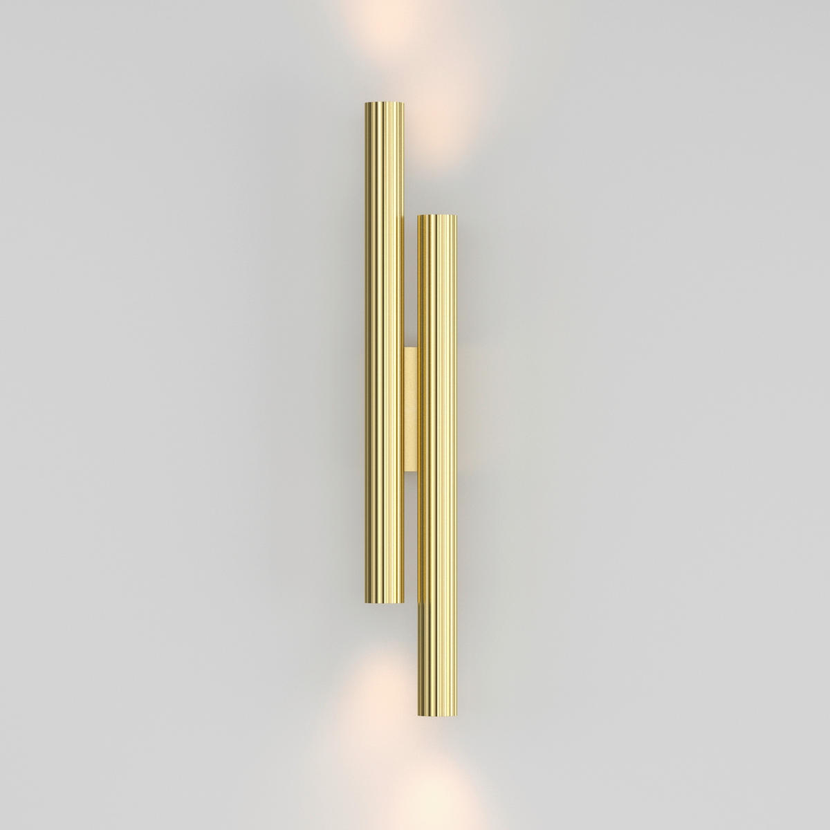 WANDLEUCHTE Calipso 3.2/49 cm  - Messingfarben, Design, Metall (3.2/49cm) - MAYTONI