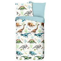 KINDERBETTWÄSCHE Dino Biber 135/200 cm  - Multicolor, Design, Textil (135/200cm)