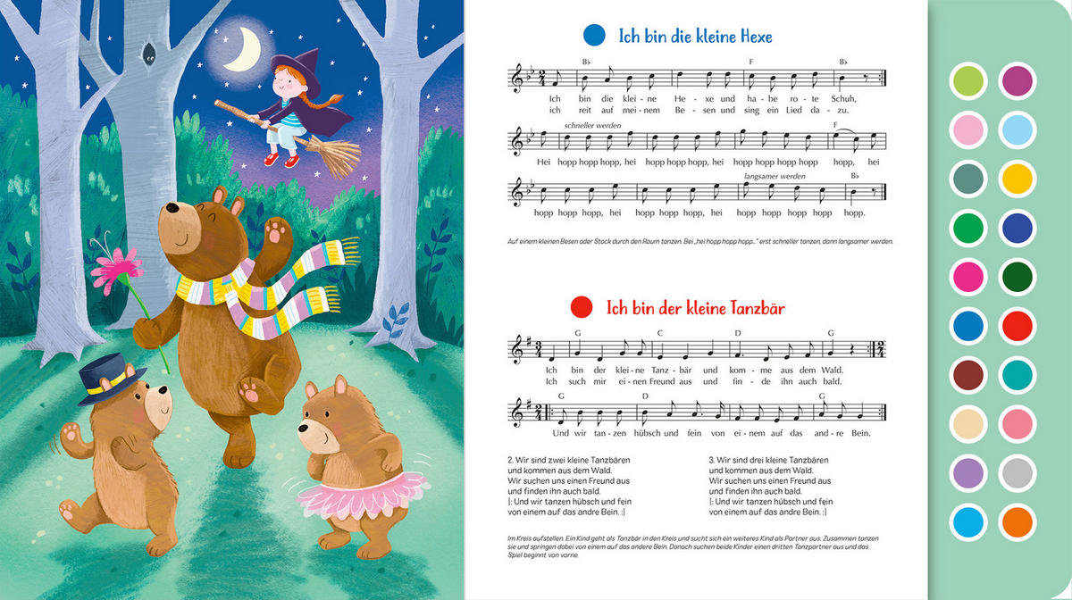 BUCH Sing mit! Tanzlieder  - Multicolor, Basics, Papier (24,5/24,5/1,8cm)
