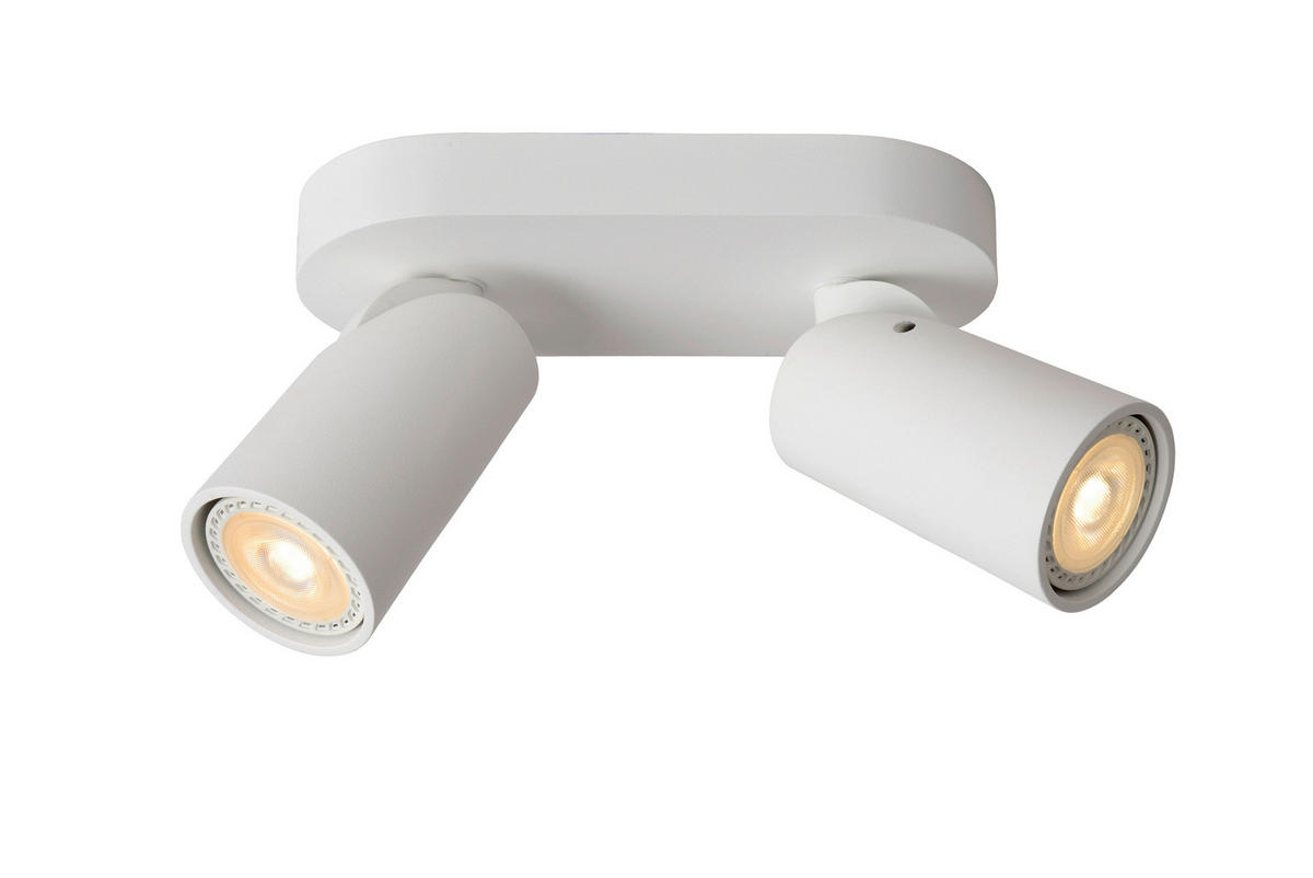LED-STRAHLER Xyrus 20/9/12.5 cm   - Weiß, KONVENTIONELL (20/9/12.5cm) - Lucide