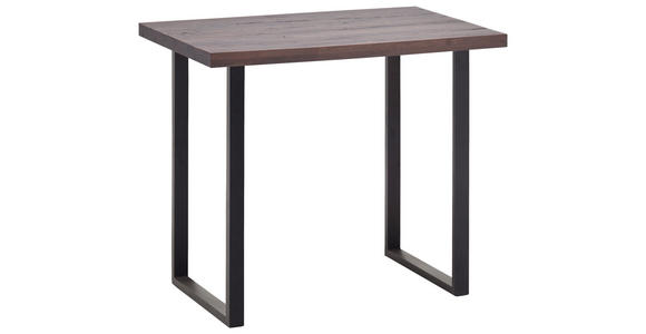 BARTISCH in Holz, Metall 120/80/95 cm - Eichefarben/Anthrazit, Design, Holz/Metall (120/80/95cm) - Novel