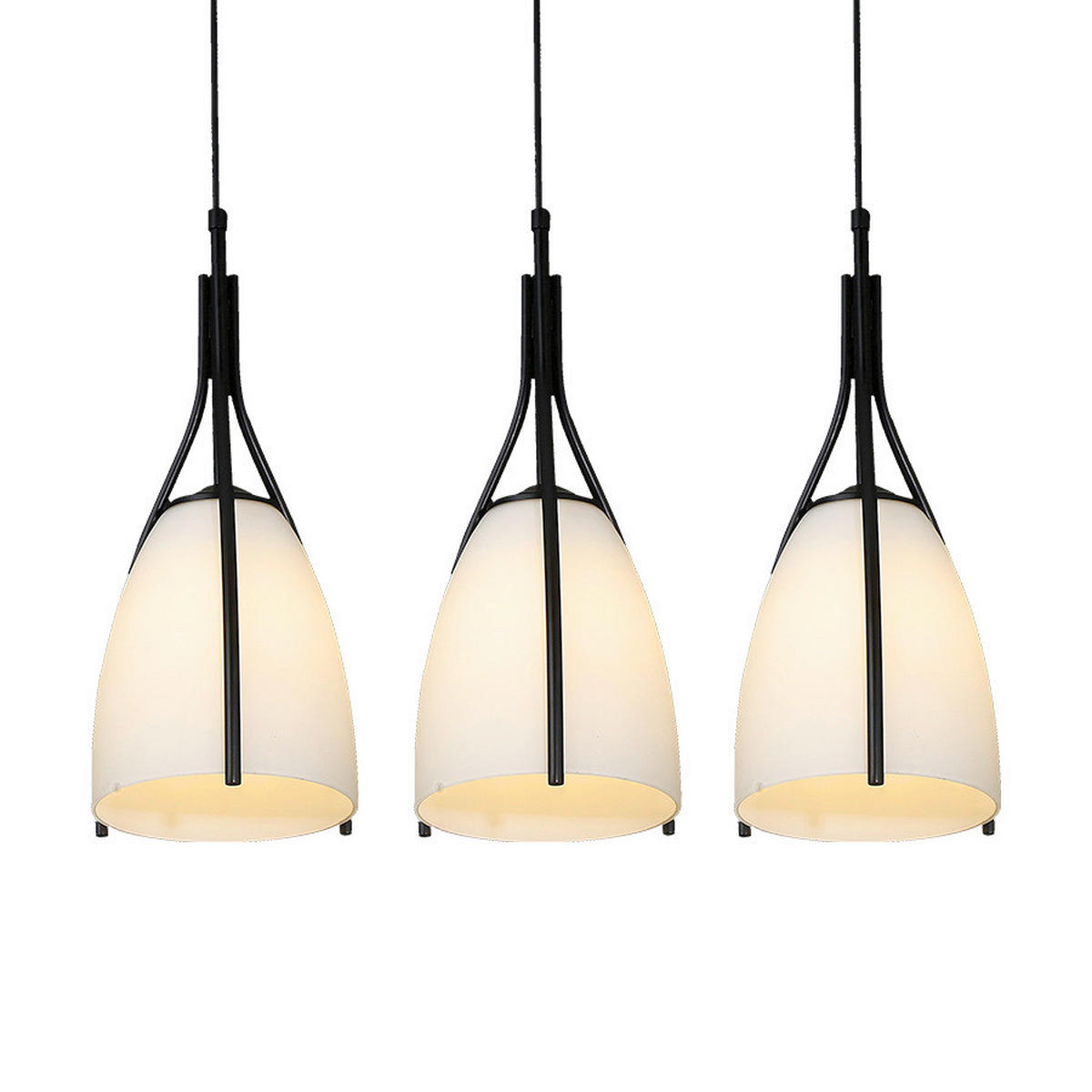 CANDELABRU - alb, Basics, sticlă (16cm)
