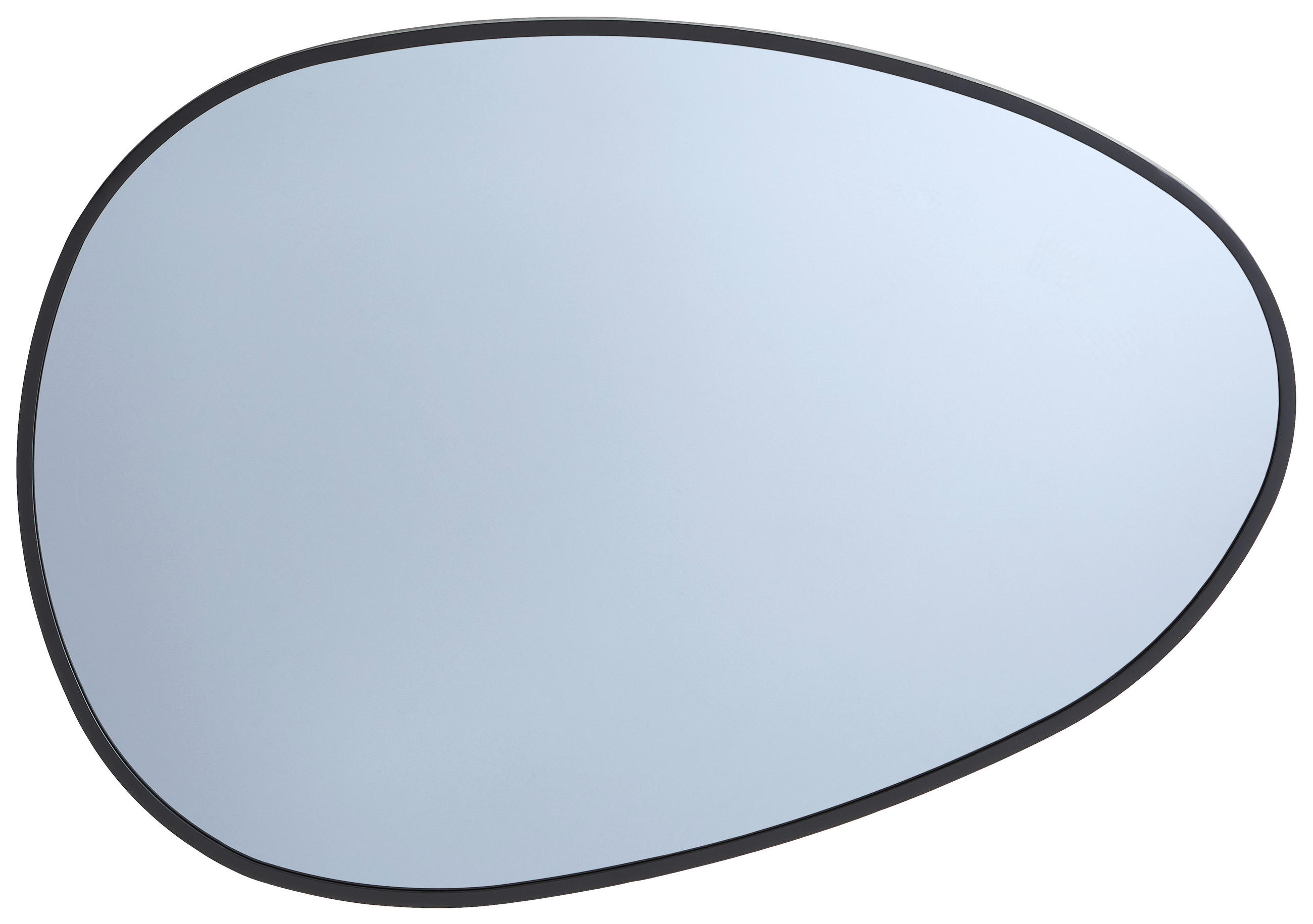 WANDSPIEGEL 70/100/2,1 cm  - Anthrazit/Grau, LIFESTYLE, Glas/Metall (70/100/2,1cm) - Xora