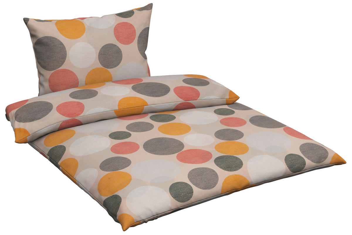 BETTWÄSCHE 140/200 cm  - Grau, Textil (140/200cm) - Novel