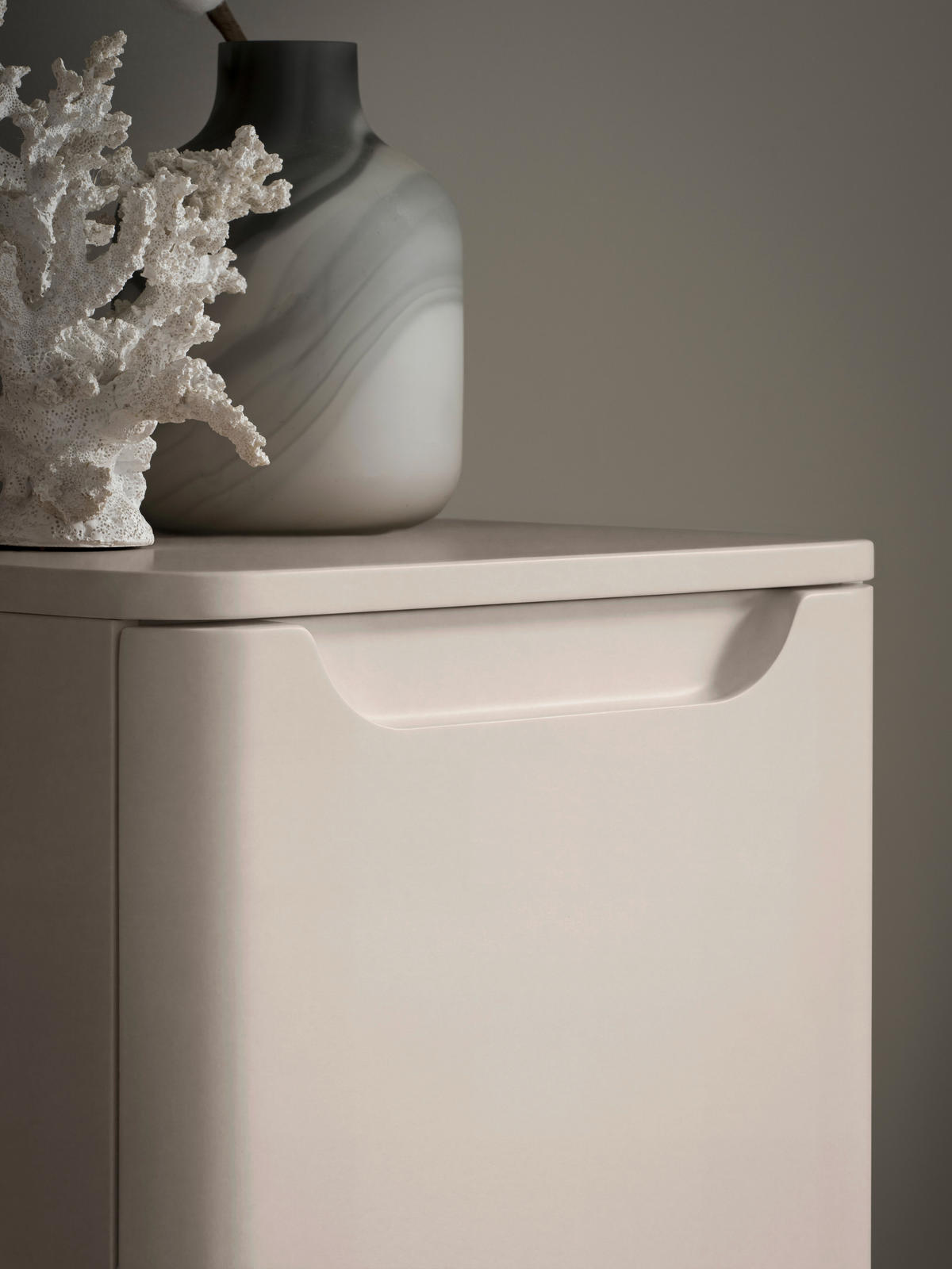 MIDISCHRANK 41/130/35 cm  - Kaschmir, KONVENTIONELL, Holzwerkstoff (41/130/35cm) - Xora