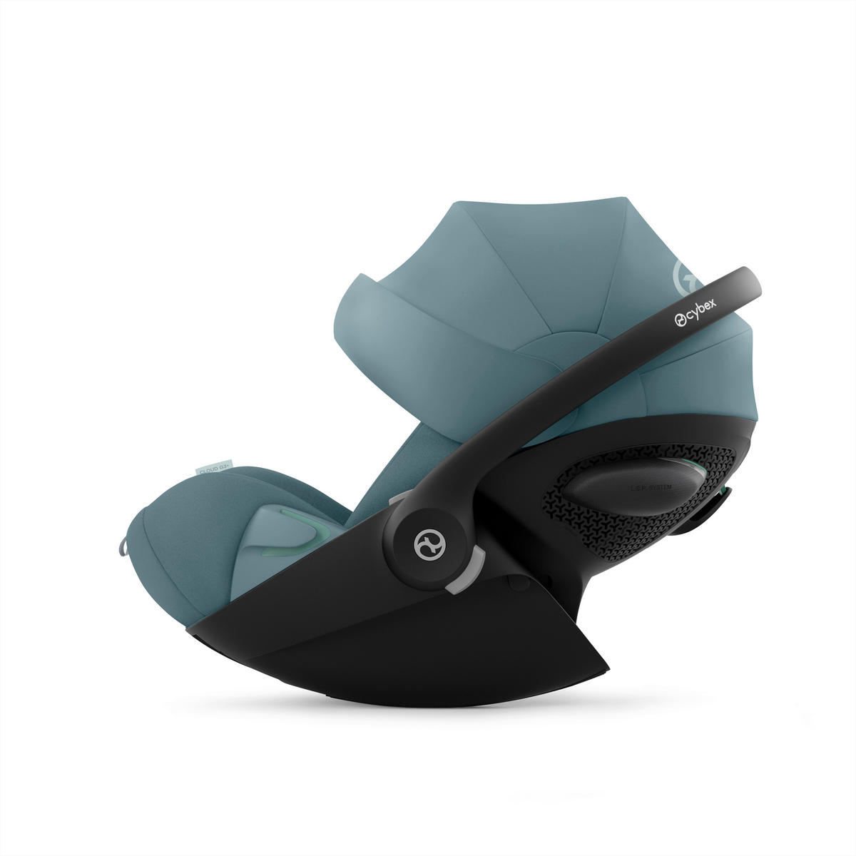 BABYSCHALE Cloud G3 Plus Stormy Blue   - Hellblau, Basics, Kunststoff/Textil (68-72/43,5/35,5-59,5cm) - cybex GOLD