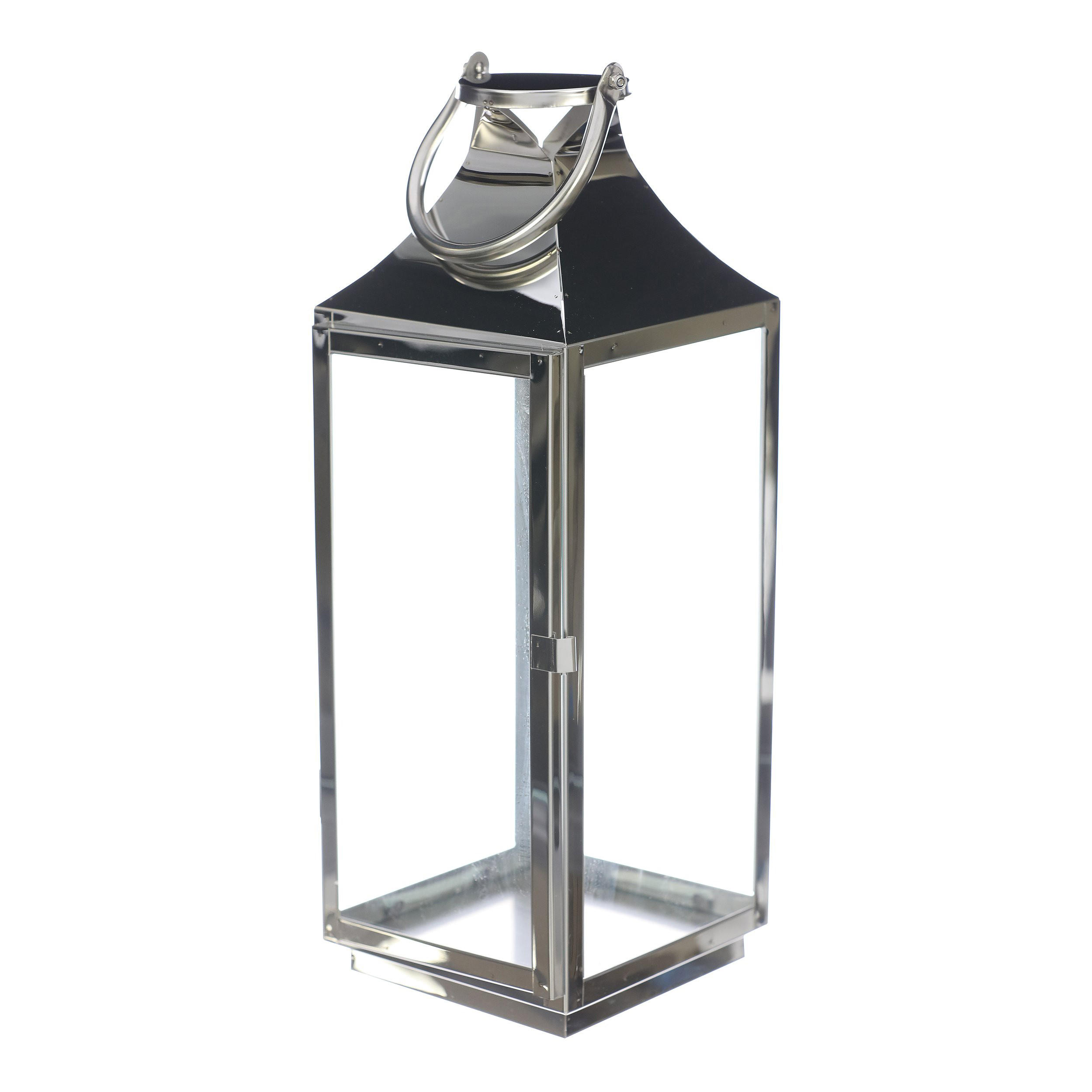LAMPÁŠ kov - strieborná, Basics, kov (16/15/43cm)