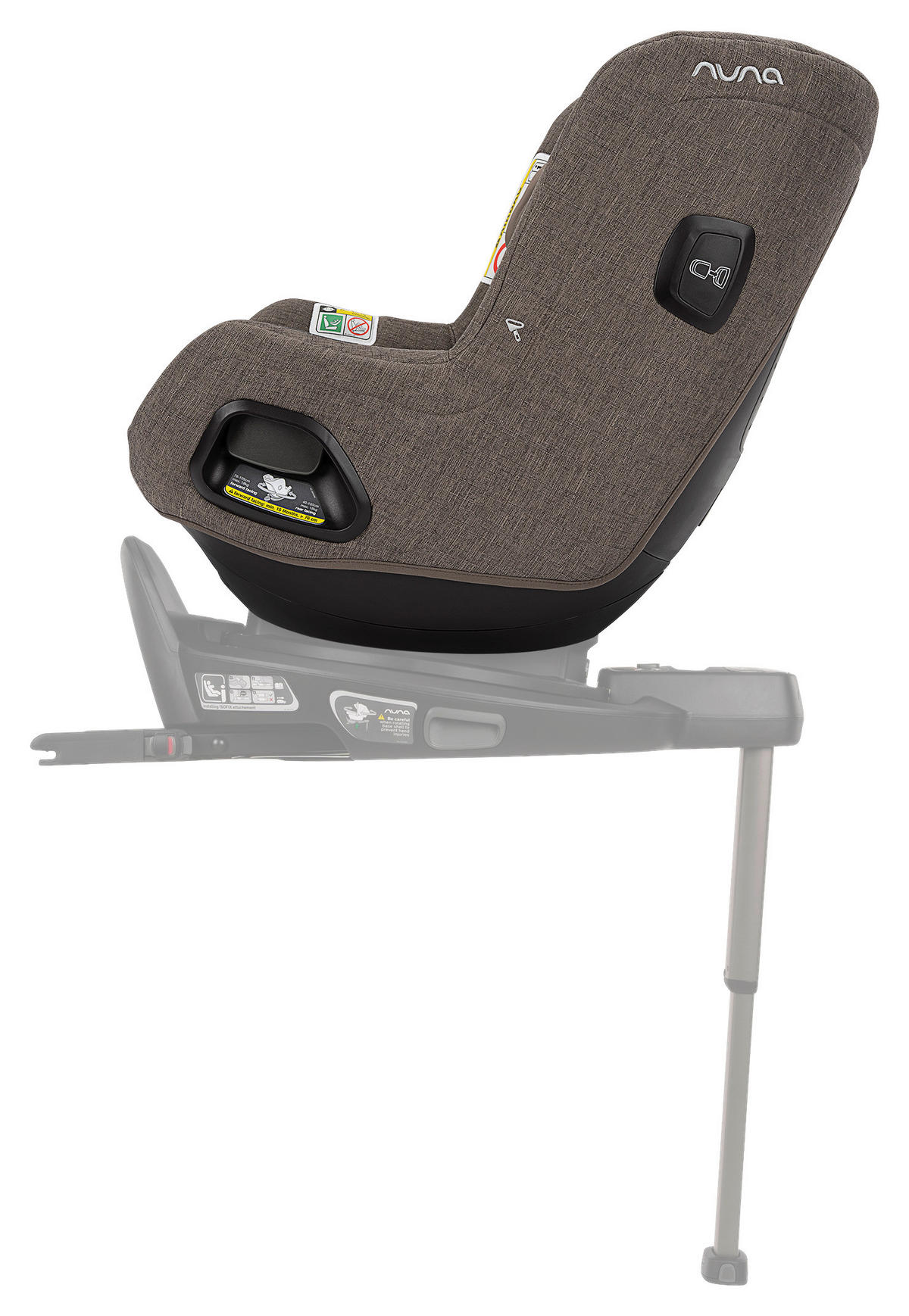 REBOARDER-KINDERSITZ TODL NEXT  - Graubraun/Grau, Basics, Naturmaterialien/Kunststoff (48/43/74cm) - Nuna