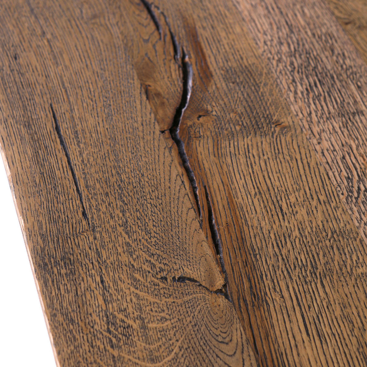 ESSTISCH in Holz 240/100/77 cm  - Graublau/Eichefarben, MODERN, Holz/Metall (240/100/77cm) - Livetastic