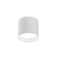 AUFBAULEUCHTE Dora 10/8,5 cm   - Weiß, KONVENTIONELL, Glas/Metall (10/8,5cm) - Helestra