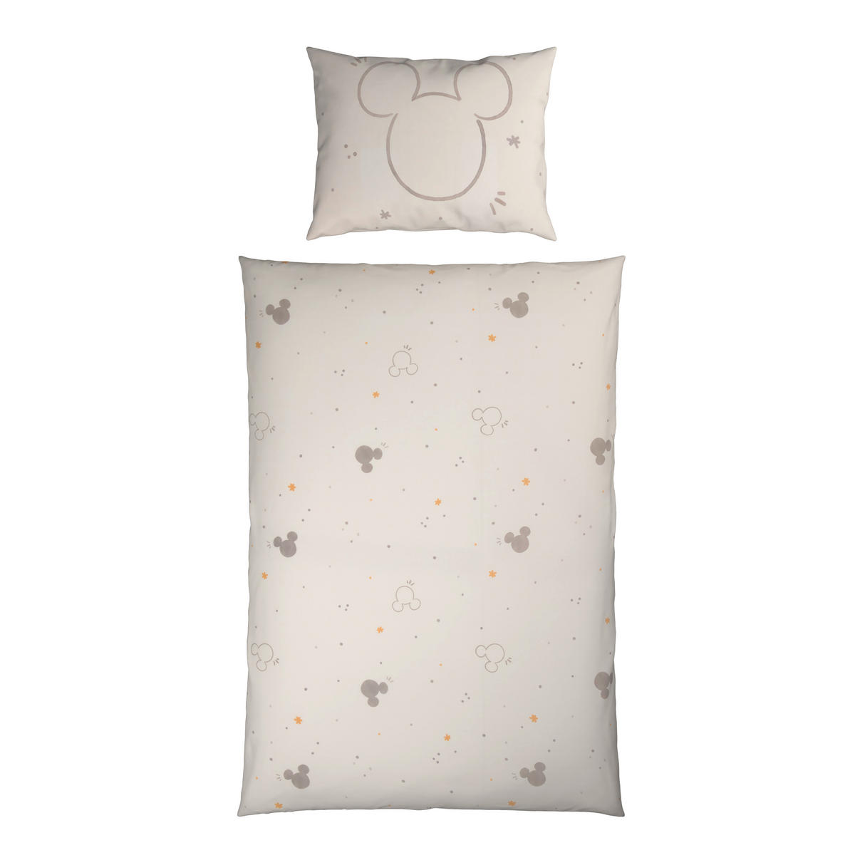 KINDERBETTWÄSCHE Renforcé 100/135 cm  - Anthrazit, Trend, Textil (100/135cm) - Disney