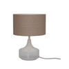 TISCHLEUCHTE 32/46 cm   - Grau, Trend, Textil (32/46cm) - It's about Romi