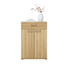 KOMMODE Wildeiche teilmassiv lackiert Eichefarben - Edelstahlfarben/Eichefarben, KONVENTIONELL, Holz/Metall (71/103/37cm) KOMMODE Wildeiche teilmassiv lackiert Eichefarben - Edelstahlfarben/Eichefarben, KONVENTIONELL, Holz/Metall (71/103/37cm)