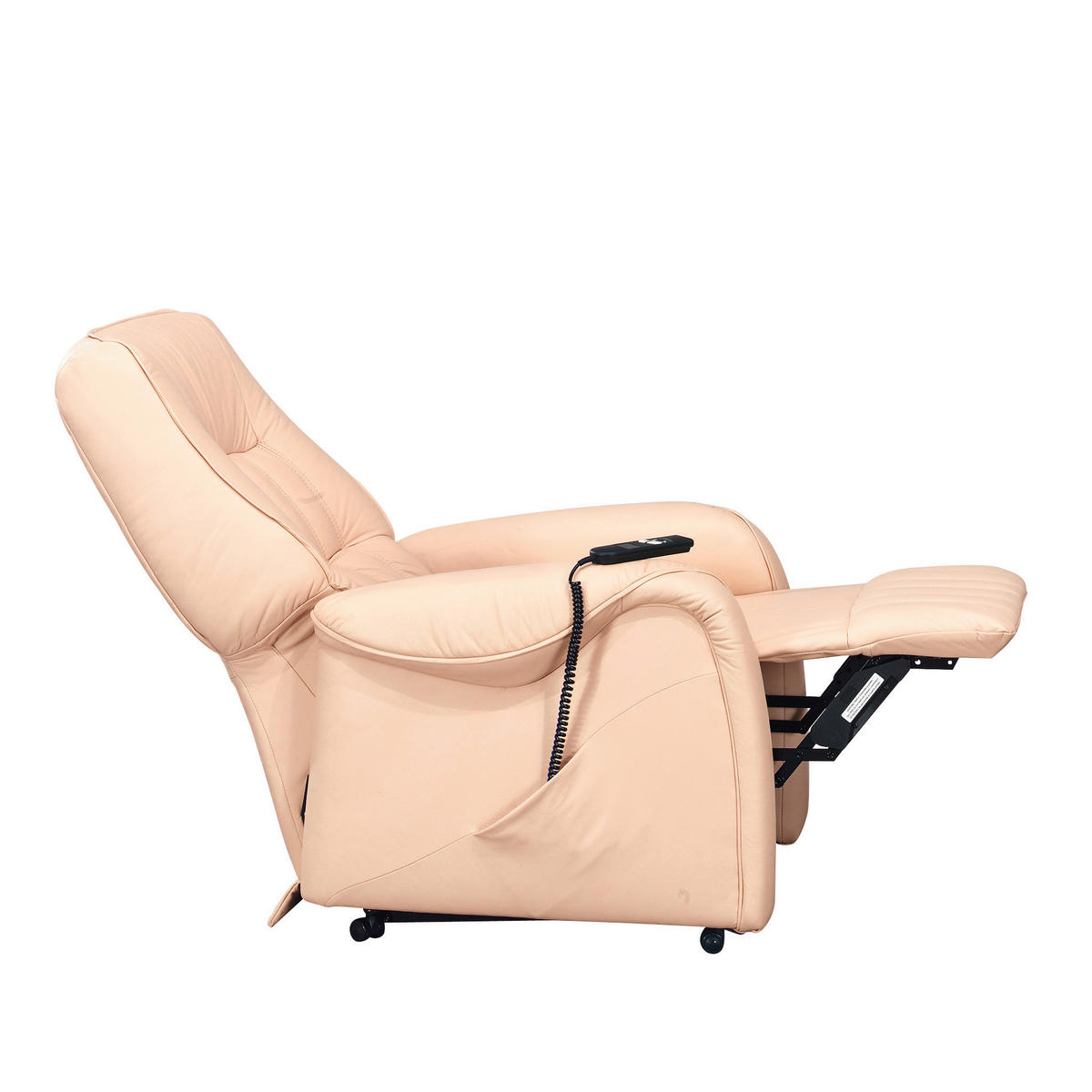FOTELJA ZA GLEDANJE TELEVIZORA 78/107/93 cm , siva  - siva/crna, Dizajnerski, tekstil (78/107/93cm) - Himolla