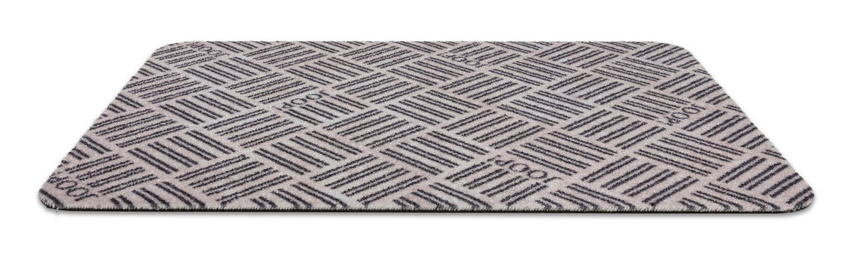 FUSSMATTE - Naturfarben, Design, Kunststoff (67/110cm) - Joop!