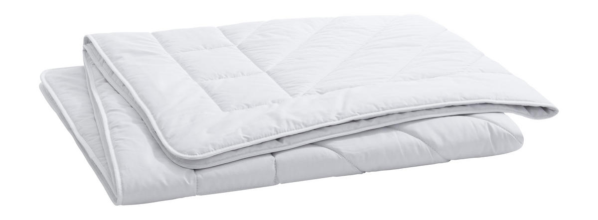 DUVET 160/210 cm CAMEL  - Weiss, Basics, Textil (160/210cm) - Billerbeck