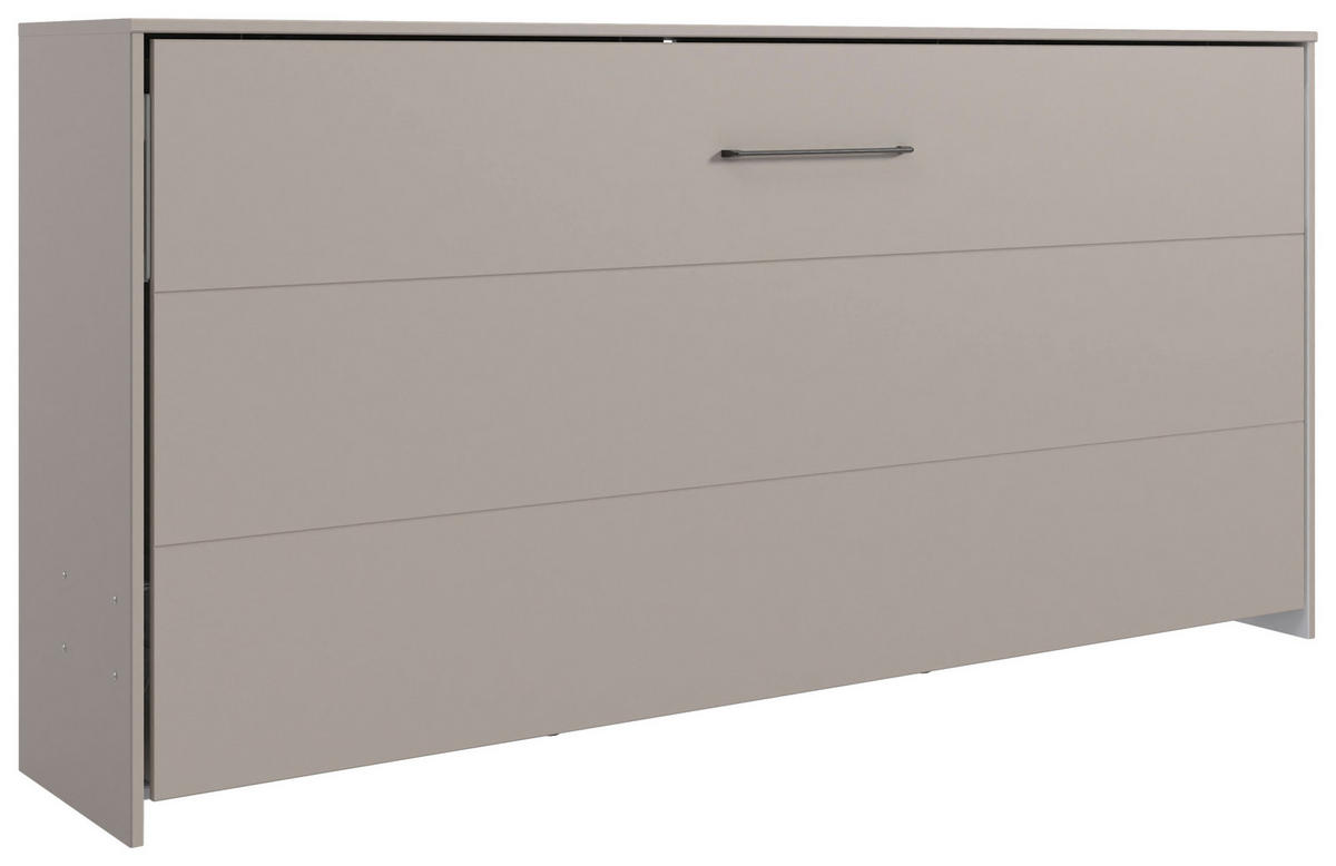 KLAPPBETT 90/200 cm,  in  in Weiß, Sahara,  - Weiß/Sahara, Design, Holz/Holzwerkstoff (90/200cm) - Carryhome