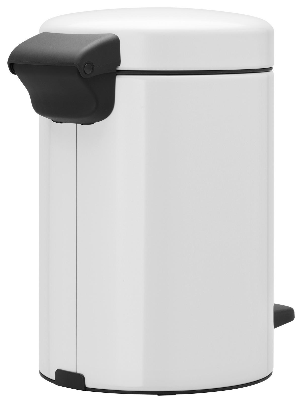 KOŠ ZA SMETI - bela, Design, umetna masa (16,8/26,4/23,5cm) - Brabantia
