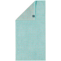 DUSCHTUCH 70/140 cm  - Türkis, Design, Textil (70/140cm) - Cawoe