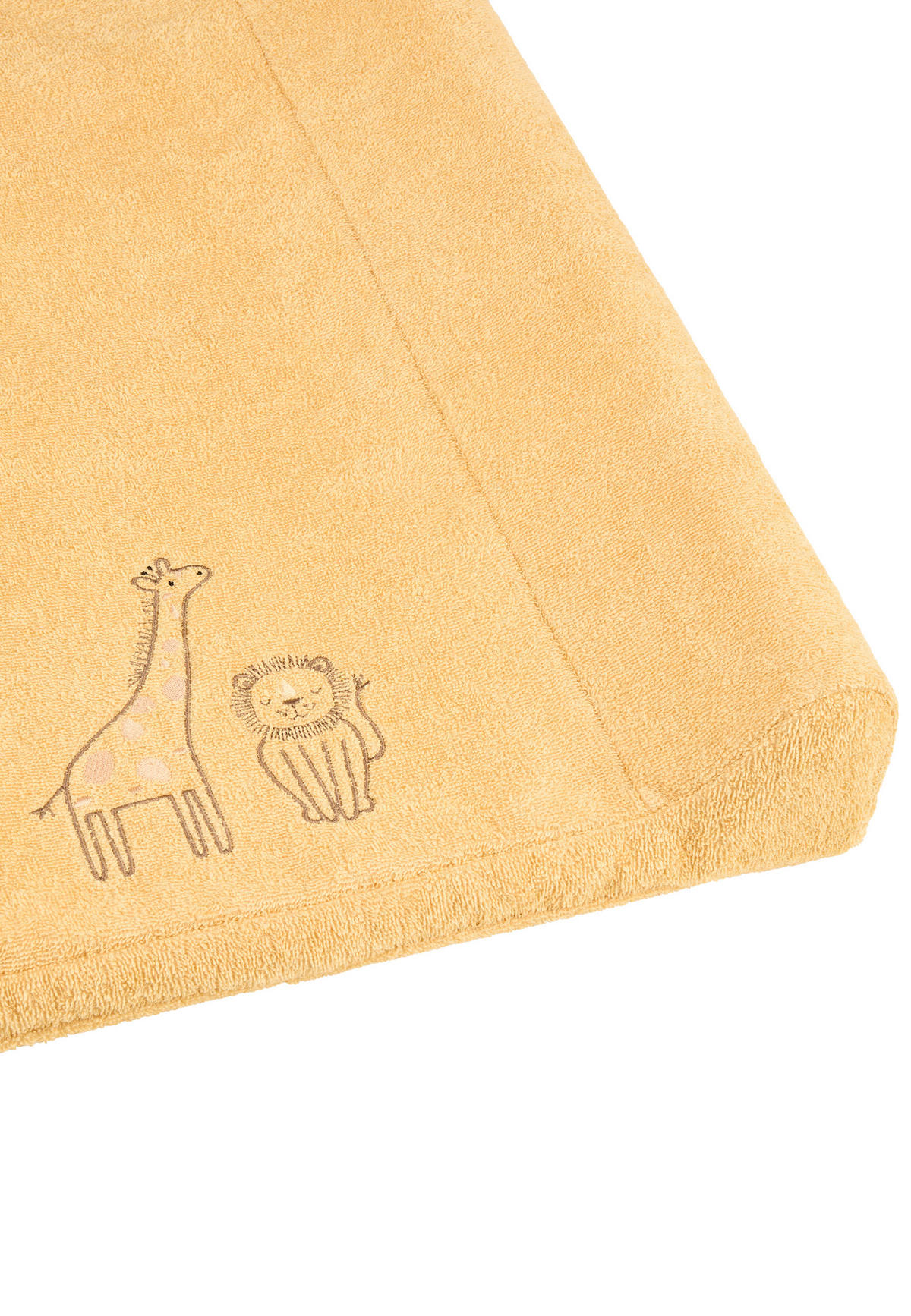 WICKELAUFLAGENBEZUG Safari 70/50/0,5 cm  - Dunkelgelb, Basics, Textil (70/50/0,5cm) - Sterntaler