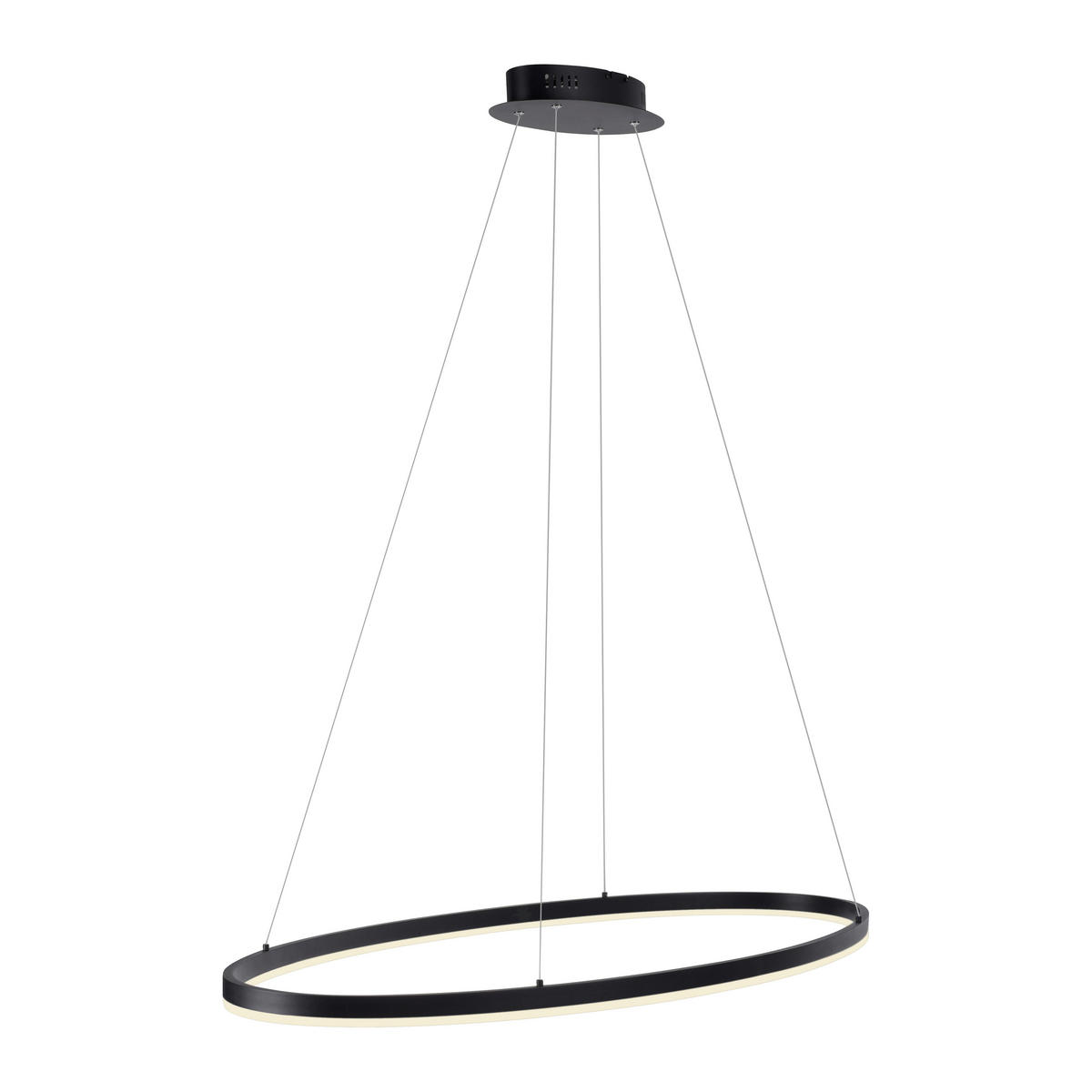 LED-HÄNGELEUCHTE Titus 118/56/120 cm   - Anthrazit, Design, Kunststoff/Metall (118/56/120cm) - Paul Neuhaus