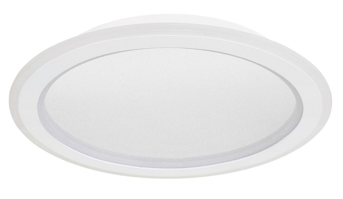 LED SVJETILJKA STROPNA  - bijela/opalna, Trend, metal/plastika (40/5cm) - Globo
