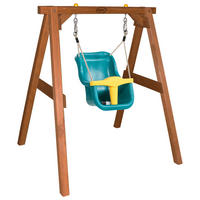 SCHAUKEL A030.301.00 Braun  - Braun, Basics, Holz/Kunststoff (120/134/103cm) - Ambia Garden