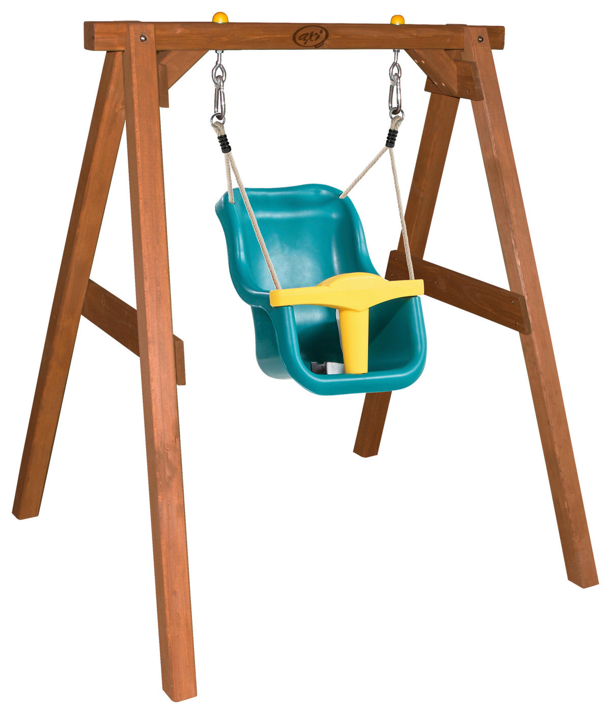 SCHAUKEL A030.301.00 Braun  - Braun, Basics, Holz/Kunststoff (120/134/103cm) - Ambia Garden