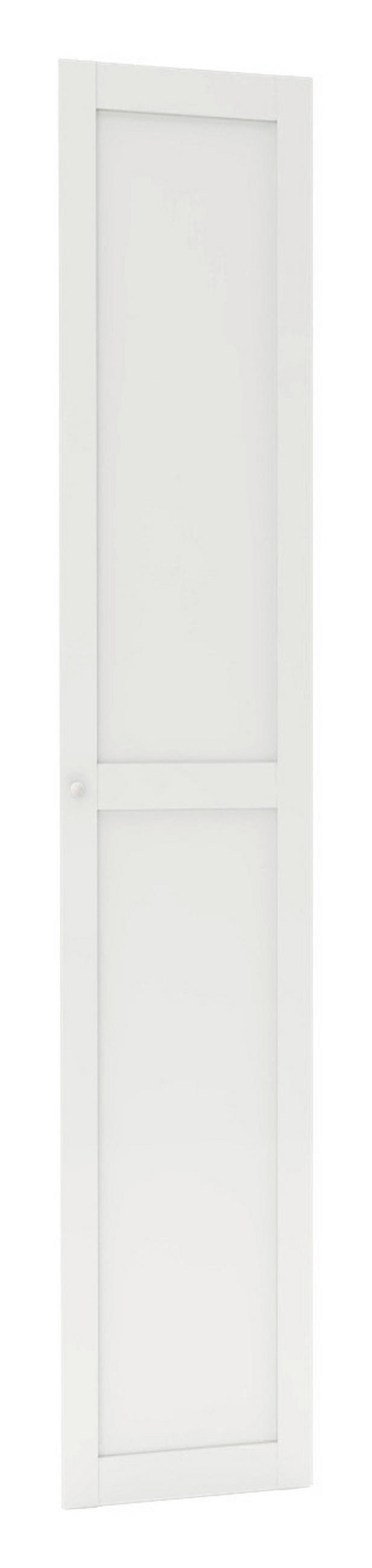 TÜR 45,3/235/1,8 cm   - Alufarben/Weiß, KONVENTIONELL, Holzwerkstoff/Kunststoff (45,3/235/1,8cm) - Hom`in