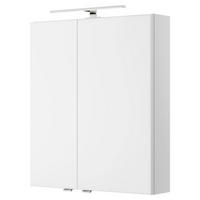 SPIEGELSCHRANK 60/70,3/14,5 cm  - Chromfarben/Weiß, KONVENTIONELL, Glas/Holzwerkstoff (60/70,3/14,5cm) - Pelipal