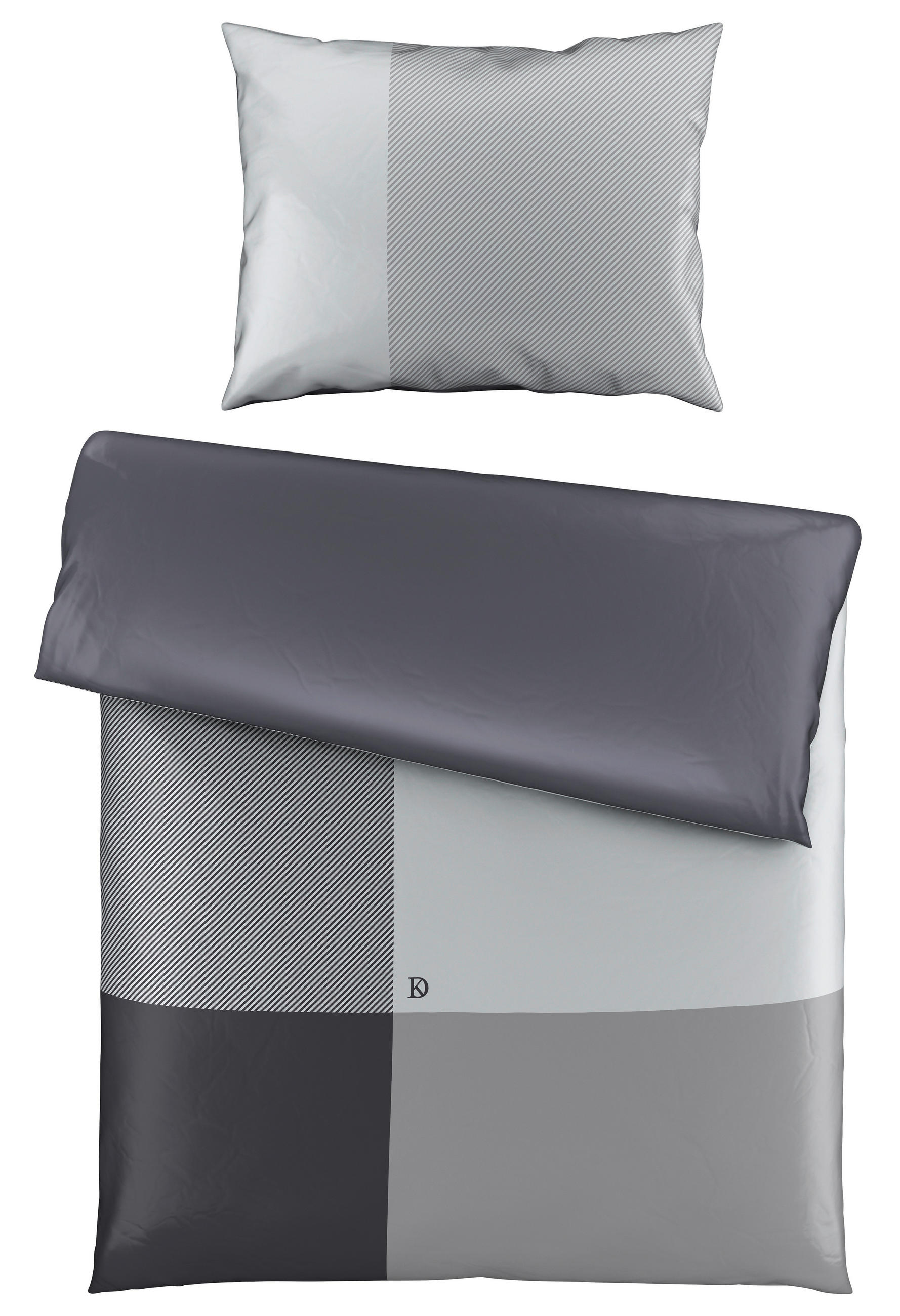 OBOJSTRANNÁ POSTEĽNÁ BIELIZEŇ, satén, viacfarebná, 140/200 cm - viacfarebná, Basics, textil (140/200cm) - Dieter Knoll