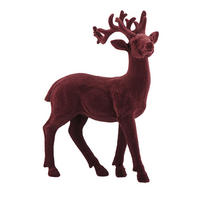 DEKORENTIER  - Bordeaux, LIFESTYLE, Kunststoff (19/27/11cm) - X-Mas