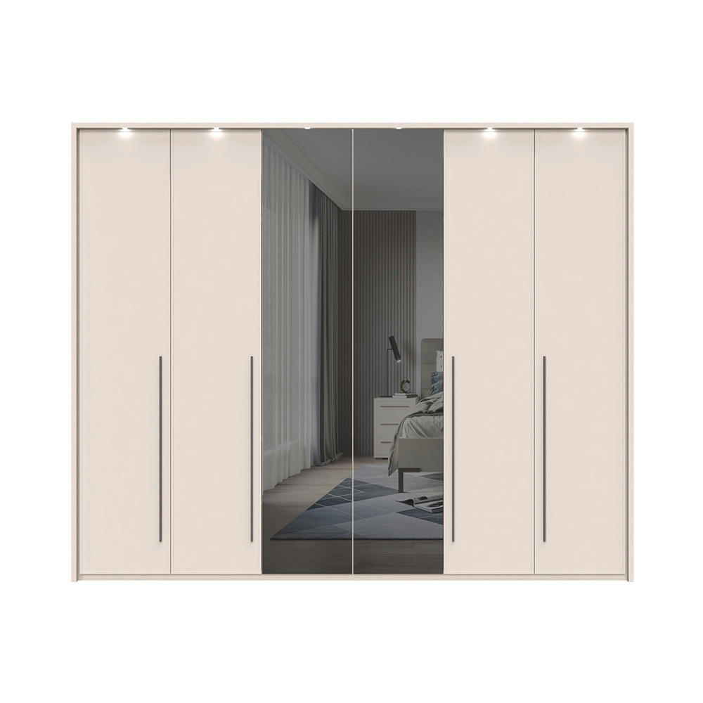 ORMAR SA KLASIČNIM VRATIMA  277/226/60 cm  - Dizajnerski, pločasti materijal/plastika (277/226/60cm)