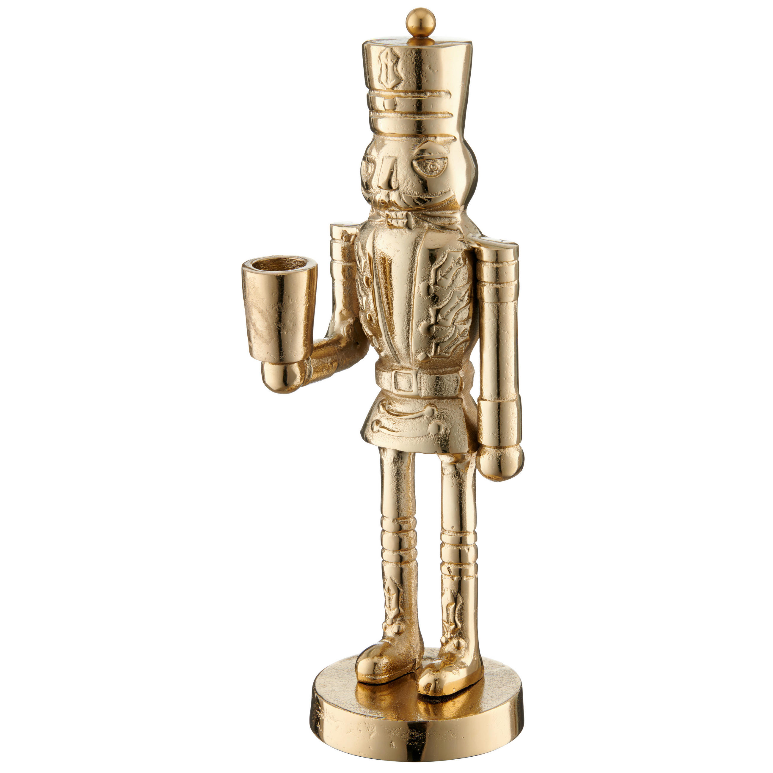 KERZENHALTER - Goldfarben, Basics, Metall (10/31/11cm) - X-Mas