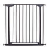 TÜRSCHUTZGITTER zum Klemmen  - Schwarz, Basics, Metall (78/72/4cm) - Childhome