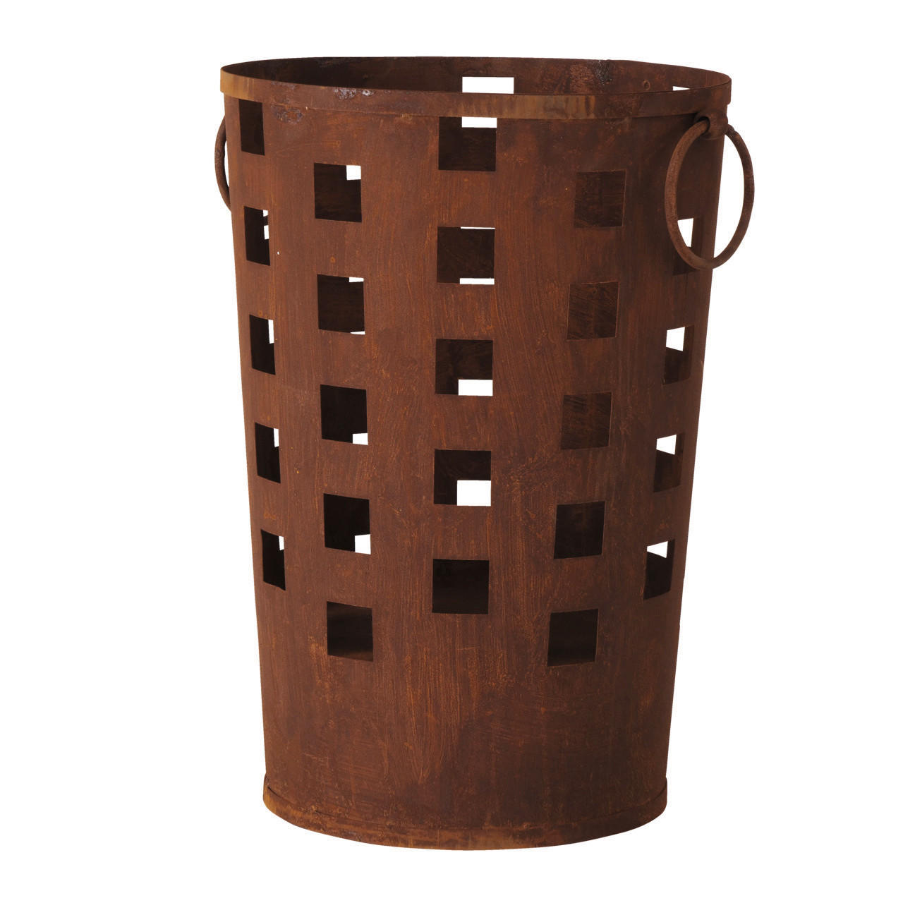 FEUERKORB  - Braun, ROMANTIK / LANDHAUS, Metall (40/55cm)