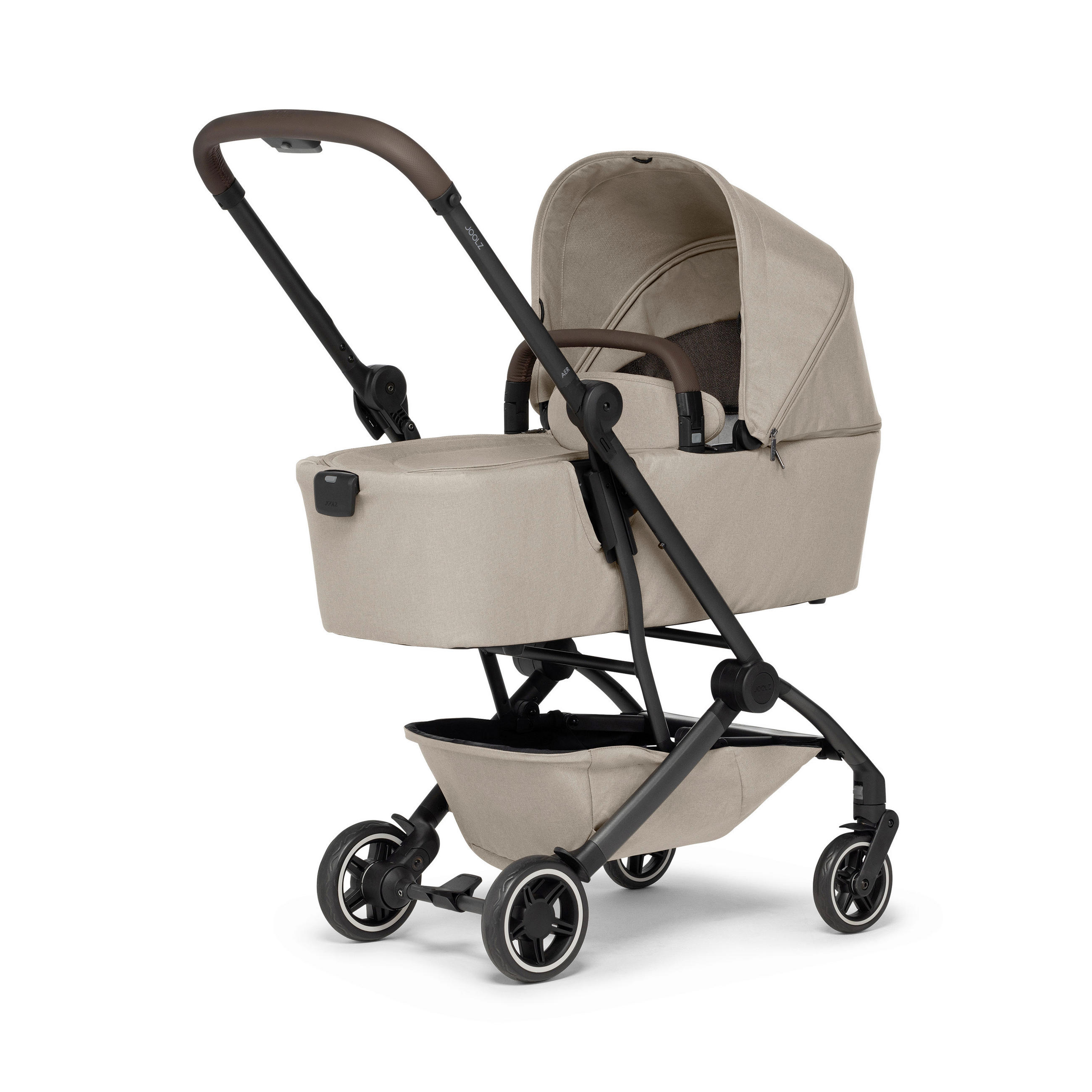 KOŠARA ZA KOLICA  Aer+   - boje pijeska, Basics, metal/tekstil (86/42/65cm) - Joolz