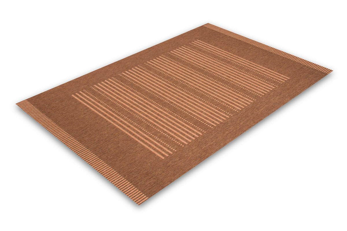 FLACHWEBETEPPICH 60/110 cm Sweden - Stockholm 526 Kaffee Multicolor  - Multicolor, KONVENTIONELL, Textil (60/110cm)